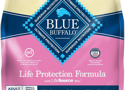 Life Protection Formula Natural Adult Small Breed Dry Dog Food, Chicken and Brown Rice 6-Lb