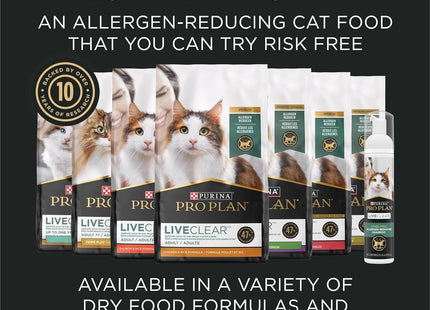 Indoor Cat Food Liveclear Cat Allergen Reducing Turkey and Rice Formula - 3.2 Lb.