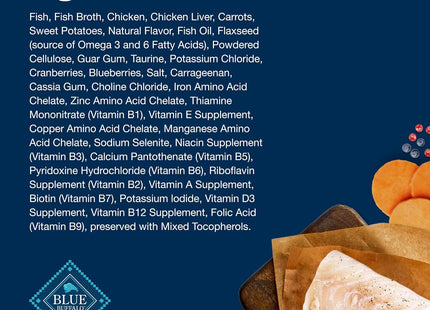 Freedom Grain-Free Adult Wet Cat Food, Complete & Balanced Nutrition for Indoor Cats, Made with Natural Ingredients, Fish Recipe, 5.5-Oz Cans (24 Count)