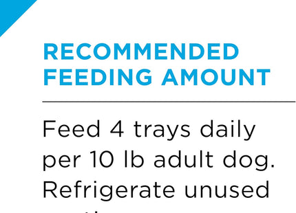 Wet Dog Food for Small Dogs Adult Small Breed Turkey Entree High Protein Dog Food - (12) 3.5 Oz. Trays
