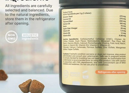 Flea and Tick Prevention for Dogs Dog Flea Treatment Chews Immune Support Flea and Tick Chewables for Dogs Dog Flea & Tick Control Supplement All Breeds & Ages Vet Formulated Soft Treats