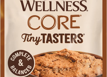 CORE Tiny Tasters Pate Adult Wet Cat Food, Natural, Protein-Rich, Grain Free, 1.75 Ounce Pouch, 12 Pack (Chicken)