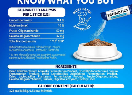 Probiotic Powder for Dogs Support Gut Health Itchy Skin Allergies Immunity