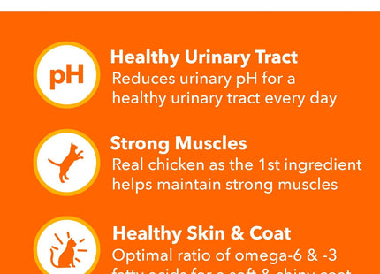 Proactive Health Adult Urinary Tract Healthy Dry Cat Food with Chicken, 16 Lb. Bag