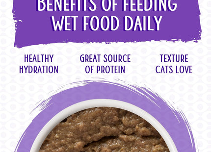 Wet Cat Food, Meal or No Deal with Chicken and Beef Pate, 5.5Oz Can, Pack of 8