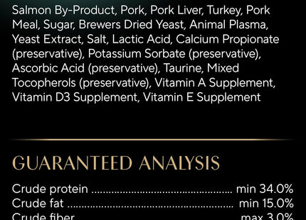 Meaty Tender Sticks Soft Cat Treats Salmon Flavor, 0.14 Oz., 5 Sticks, Pack of 10 (50 Sticks Total)