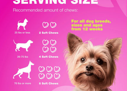 Dog UTI Treatment Dog Cranberry Supplement for Bladder Kidney Health Urinary