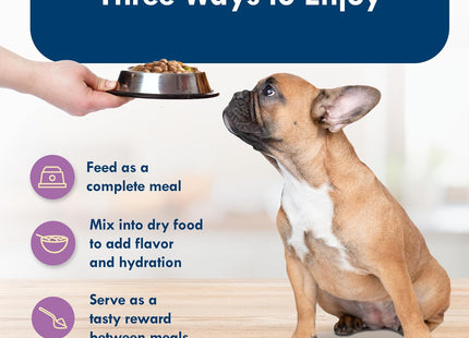 Delights Small Breed Natural Wet Dog Food Variety Pack, Top Sirloin Paté and Grilled Chicken Paté, 3.5-Oz Cups, 12 Count