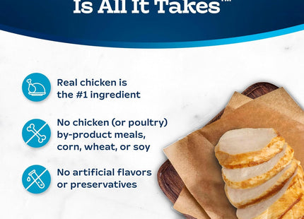 Tastefuls Natural Dry Food for Adult Indoor Cats, Chicken & Brown Rice Recipe, 15-Lb. Bag