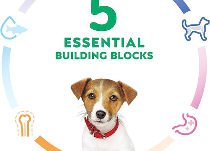 Dry Dog Food, Puppy, Small Bites, Chicken Meal & Barley Recipe, 15.5 Lb. Bag