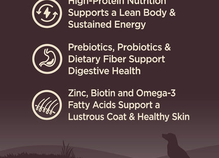 CORE Dry Dog Food, Grain Free, High Protein, Natural, Lamb Recipe, (4-Pound Bag)