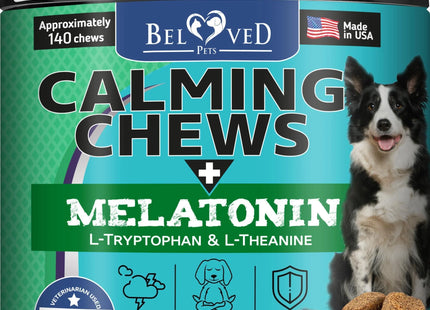 Hemp Calming Chews for Dogs Puppy Pet Separation Anxiety Relief Treats for Dog