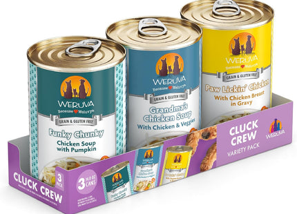 Classic Dog Food, Funky Chunky Chicken Soup with Chicken Breast & Pumpkin in Gravy, 14Oz Can (Pack of 12)