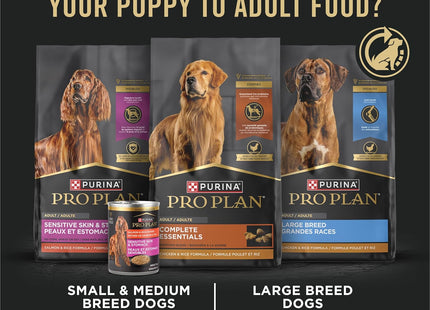 Wet Puppy Food Pate, Wet Food Classic Chicken and Rice Entrée - (Pack of 12) 13 Oz. Cans